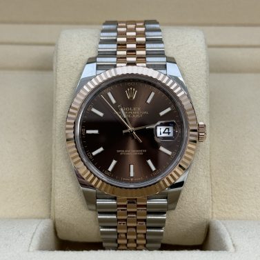 Rolex Datejust 41mm Stainless SteelRose Gold 2022