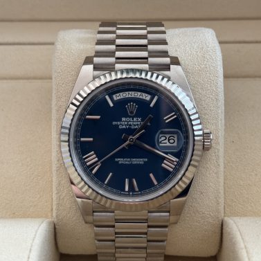 Rolex Day Date 40mm white gold 2021
