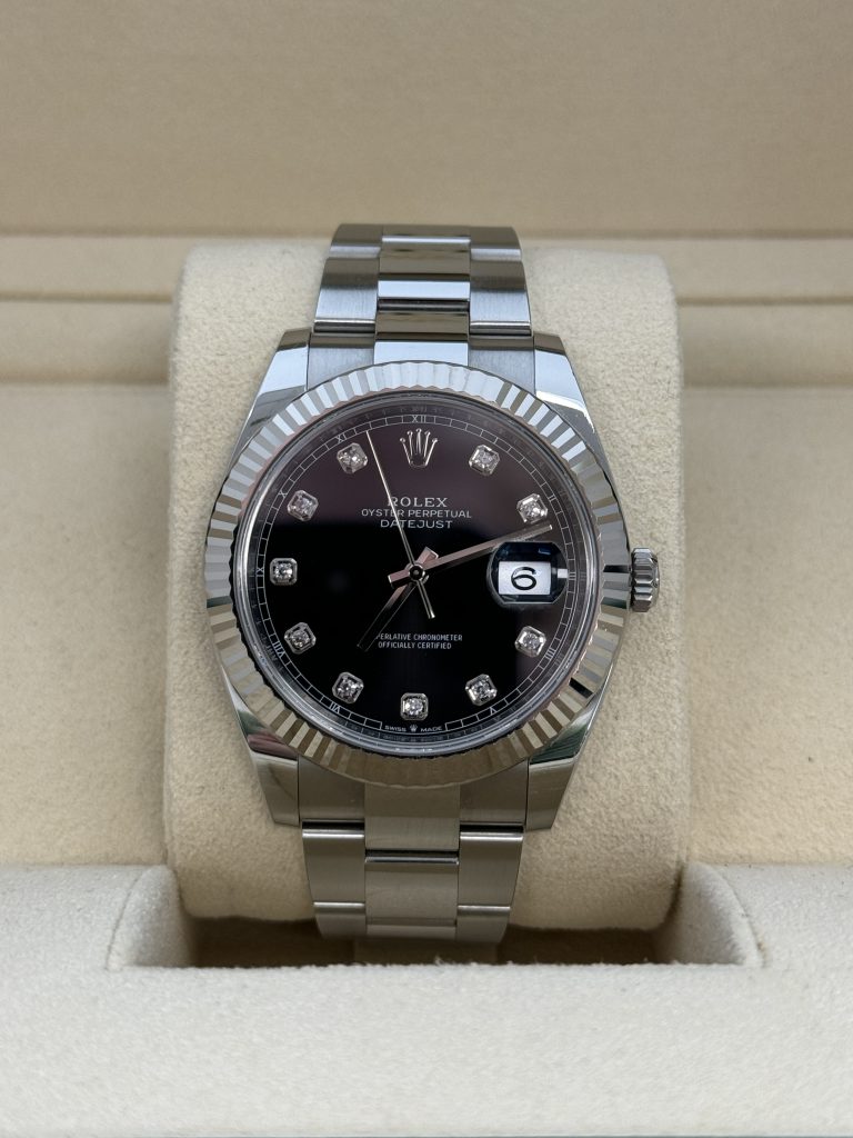 Rolex Datejust 41mm Stainless Steelwhite gold 2021