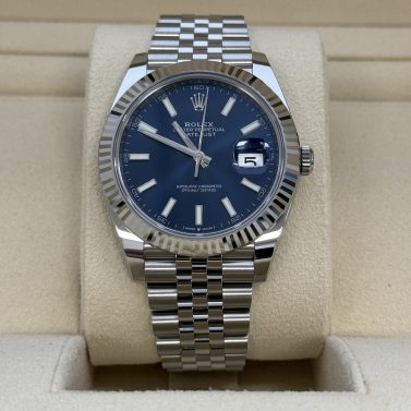 Rolex Datejust 41mm Stainless steelwhite gold 2024