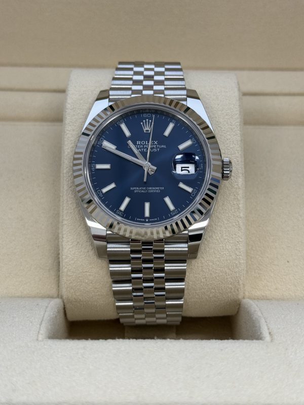 Rolex Datejust 41mm Stainless steelwhite gold 2024