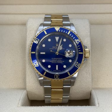 Rolex Submariner 40mm stainless steel yellow gold 2009