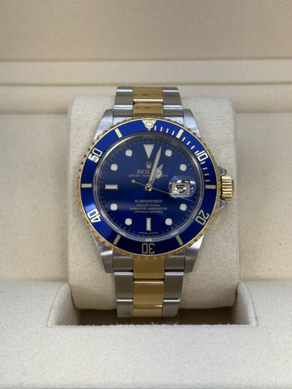 Rolex Submariner 40mm stainless steel yellow gold 2009