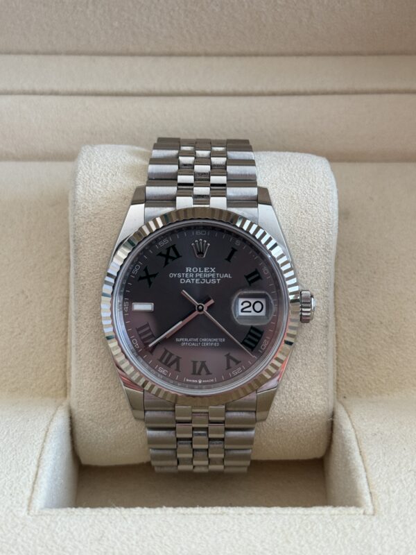 Rolex Datejust 36mm stainless steel white gold 2022