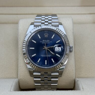 Rolex Datejust 41mm stainless steel white gold 2021