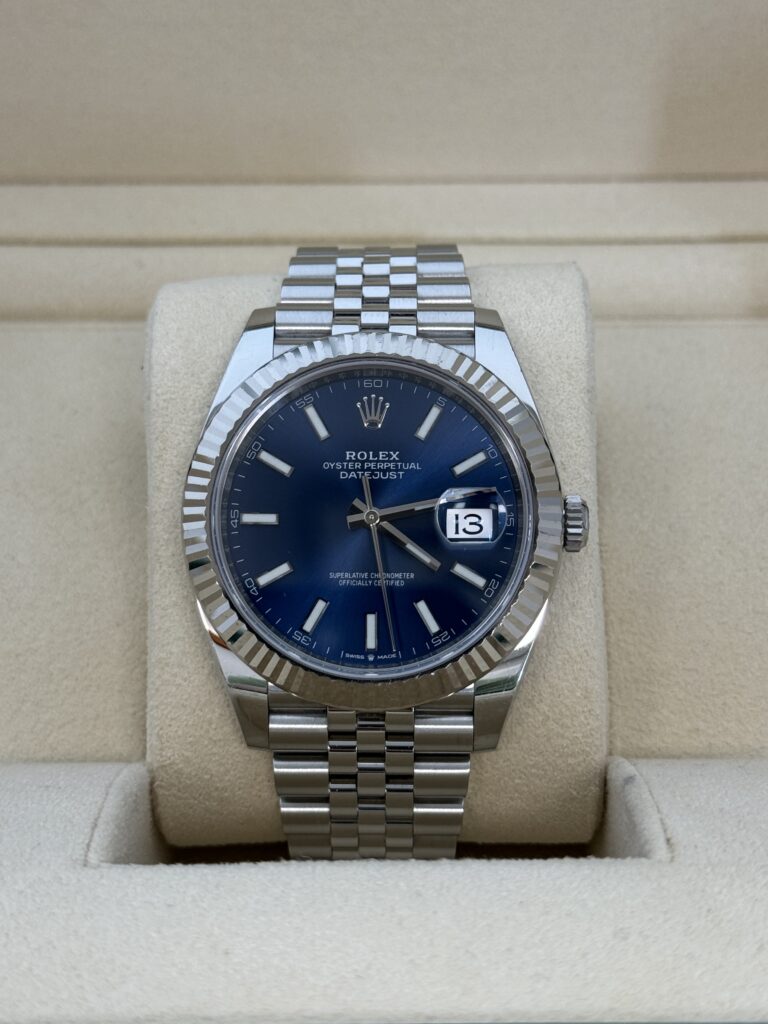 Rolex Datejust 41mm stainless steel white gold 2021