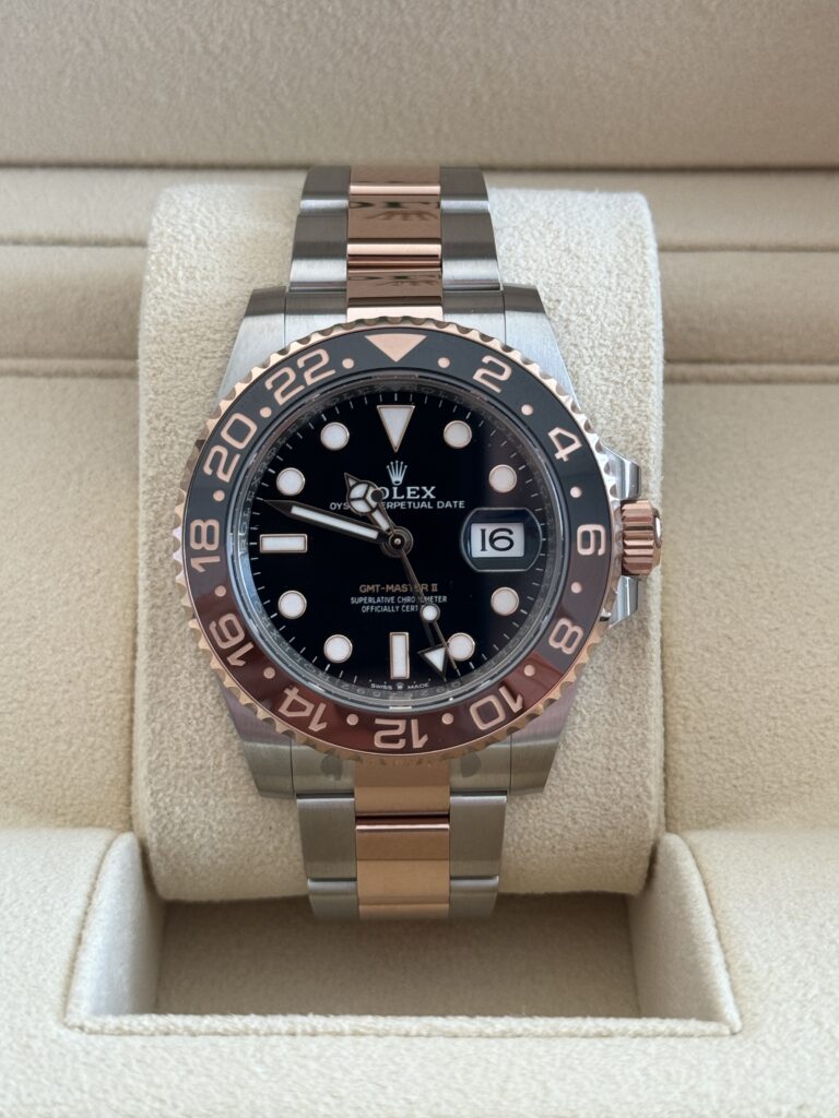 Rolex GMT Master II 40mm stainless steel rose gold 2024