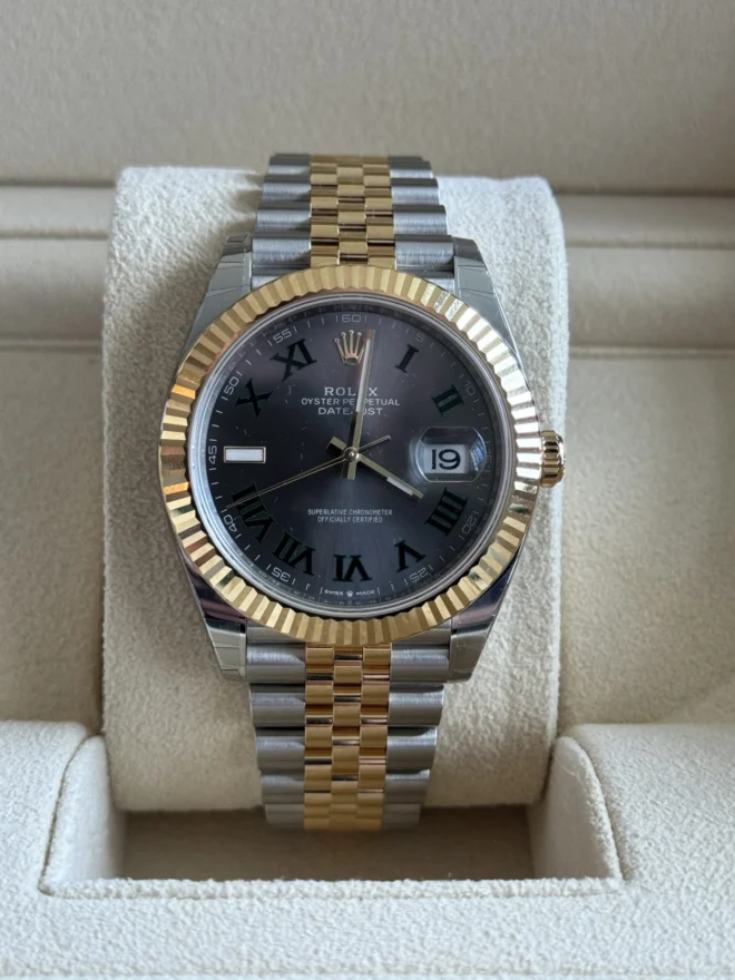 Rolex Datejust 41mm Stainless steelyellow gold 2023 scaled