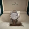 2018 rolex datejust two tone rose sundust dial 1