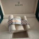 2018 rolex datejust two tone rose sundust dial 4