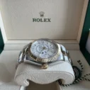 2021 rolex skydweller two tone white dial 2
