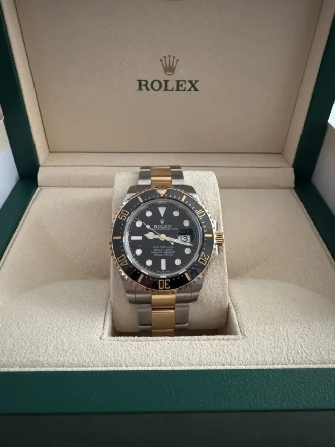 2023 rolex sea dweller two tone 1