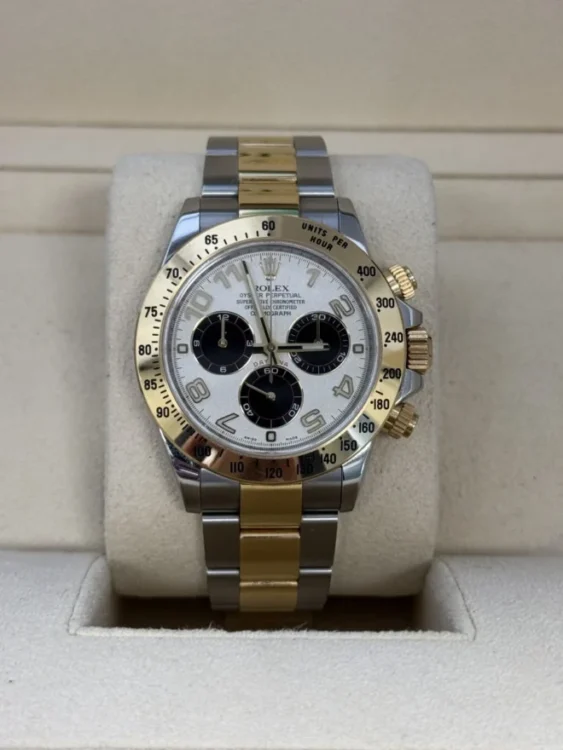 rolex daytona two tone buy now