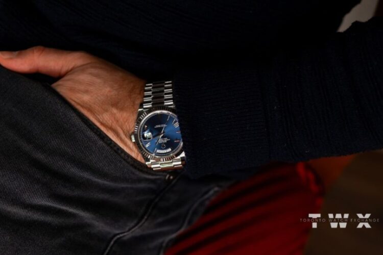 wrist size guide rolex fit