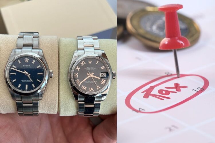 rolex inventory cost of goods sold