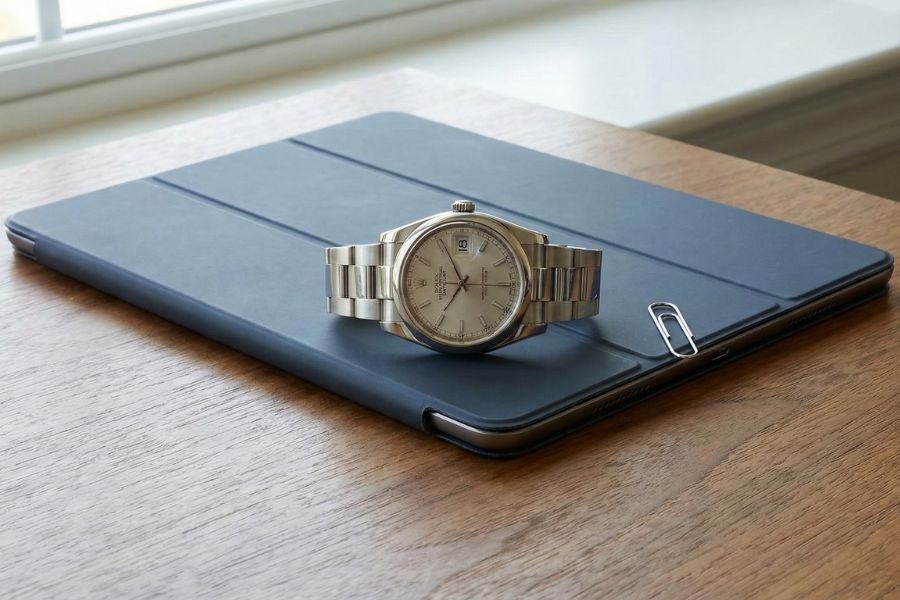 rolex on ipad magnetic case rolex on ipad magnetic case