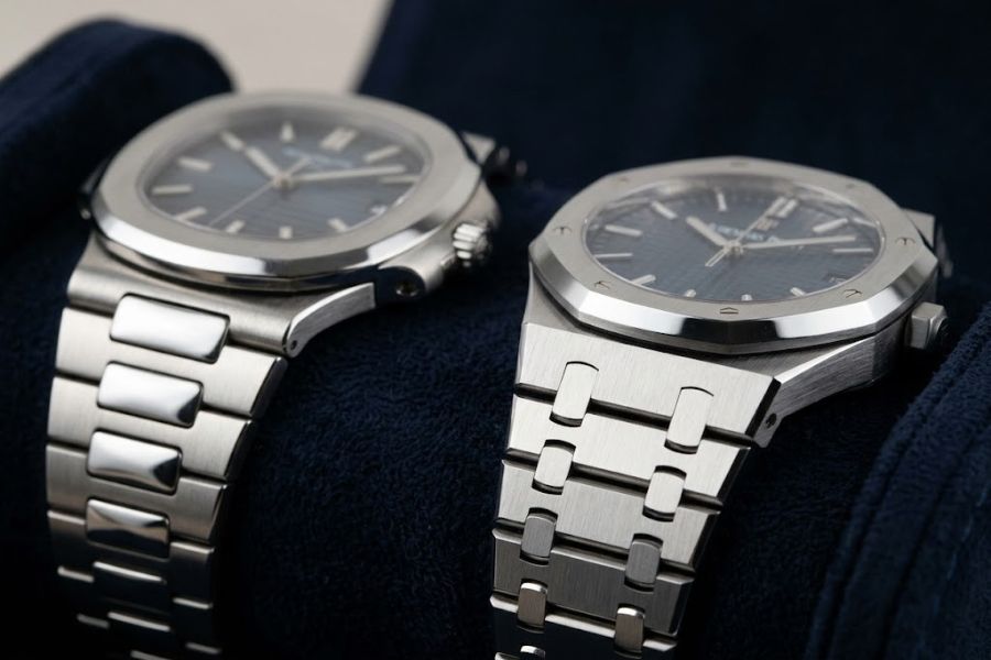 audemars piguet royal oak steel bracelet detail audemars piguet royal oak steel bracelet detail