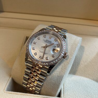 rolex datejust 36 mother of pearl 1