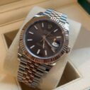 rolex datejust 41 chocolate
