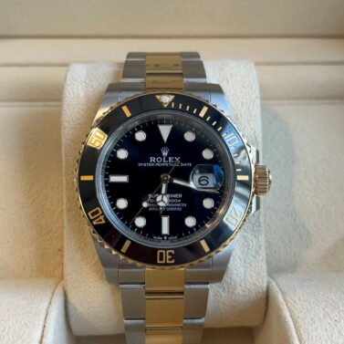 rolex submariner two tone
