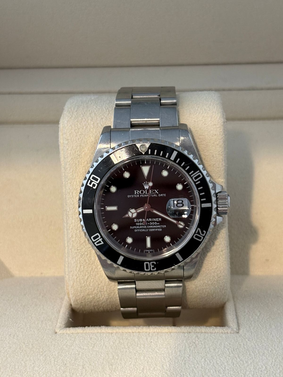 1999 rolex submariner date 40mm