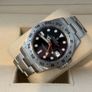 2025 rolex explorer 2 black dial 1