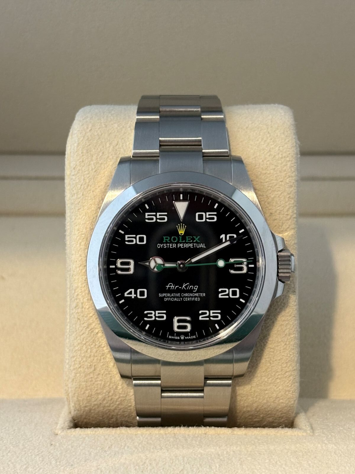 rolex air king 40mm