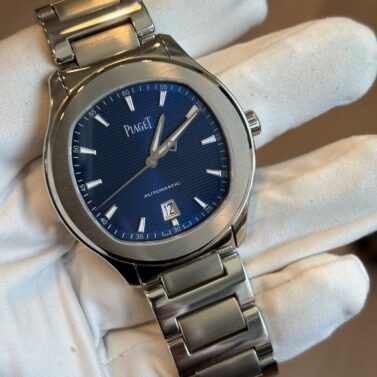 piaget polo signature date 42mm steel 2020