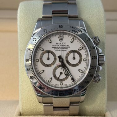 rolex daytona 40mm steel 2007
