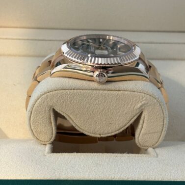 rolex sky dweller everose gold 2023 1