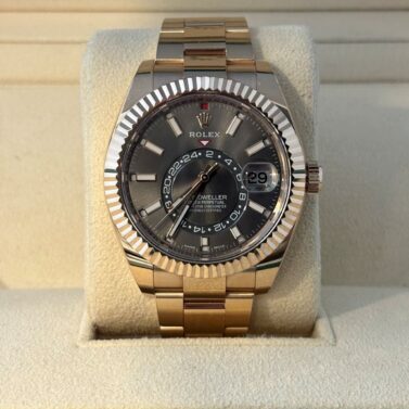 rolex sky dweller everose gold 2023