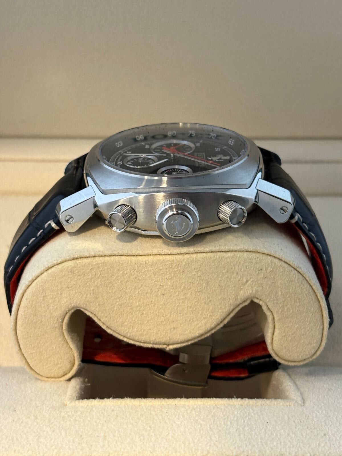 panerai 45mm steel and leather 2000 1