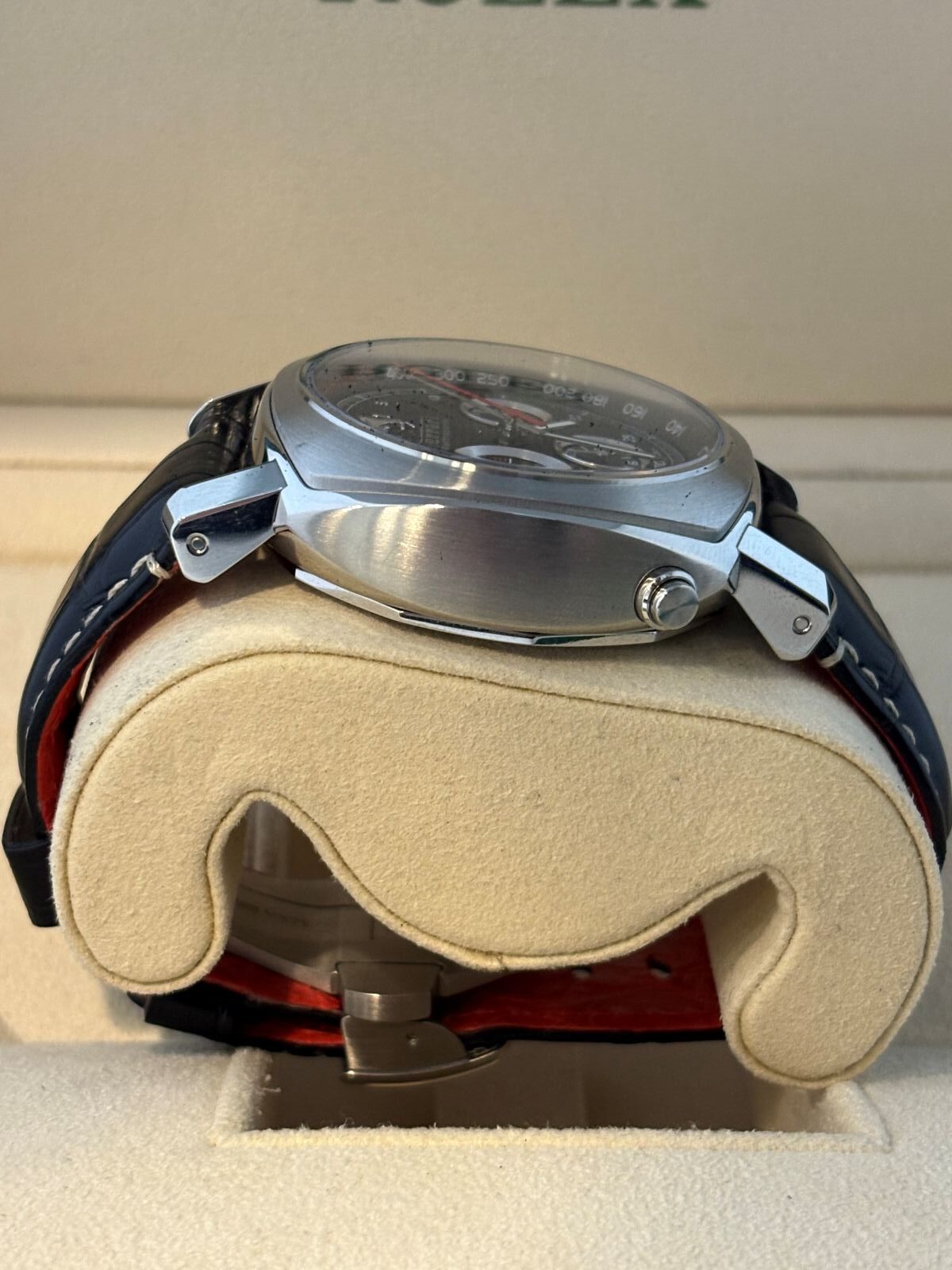 panerai 45mm steel and leather 2000 2