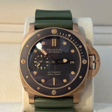 panerai bronzo 47mm bronze and rubber 2019