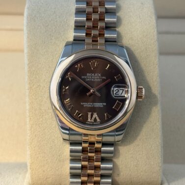 rolex 31mm steel and rose gold 2014