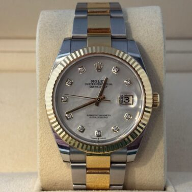 rolex datejust 41mm steel and yellow gold 2022