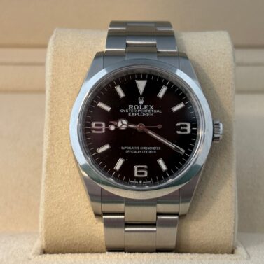 rolex explorer 36mm steel 2023