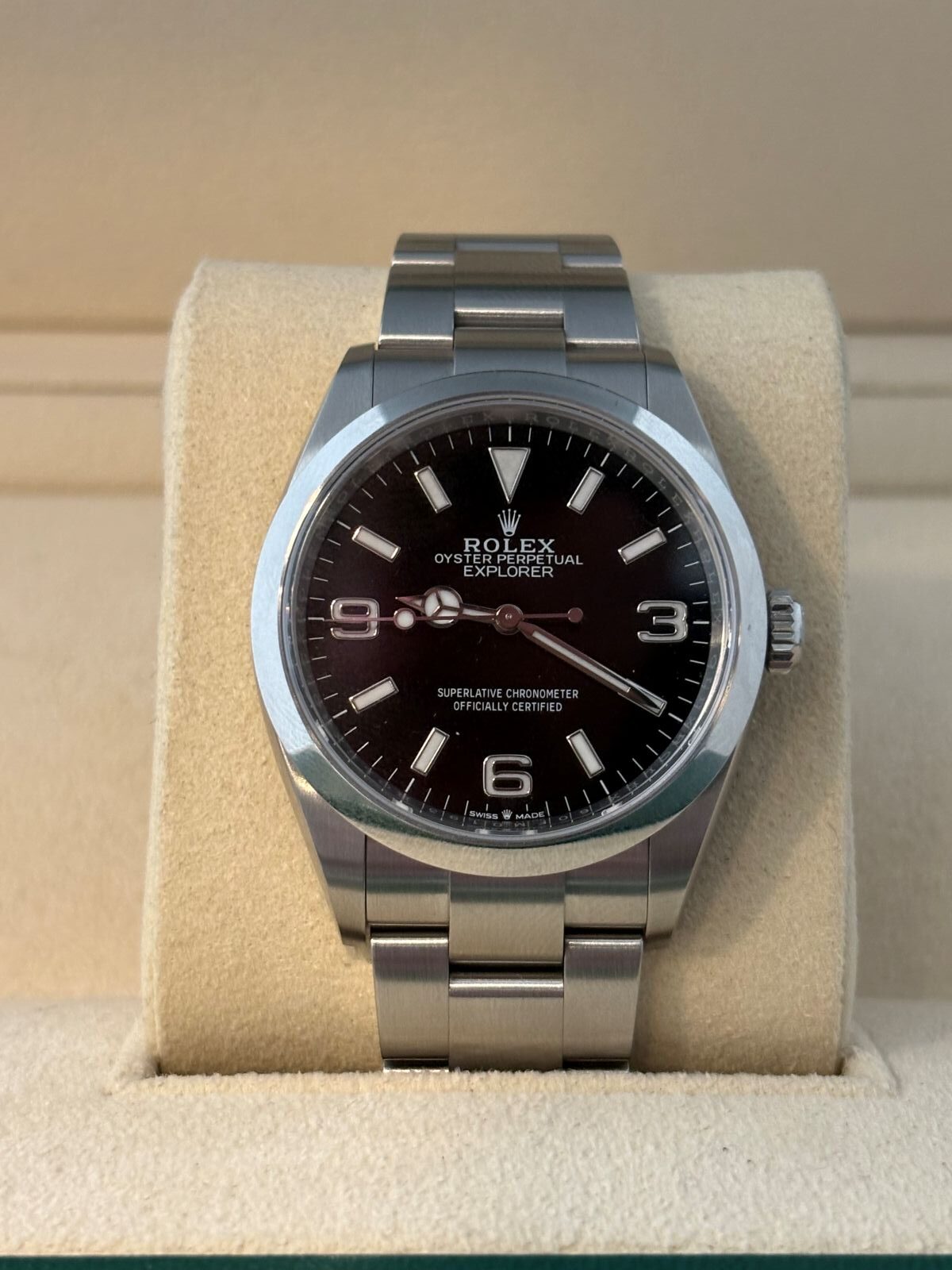 rolex explorer 36mm steel 2023