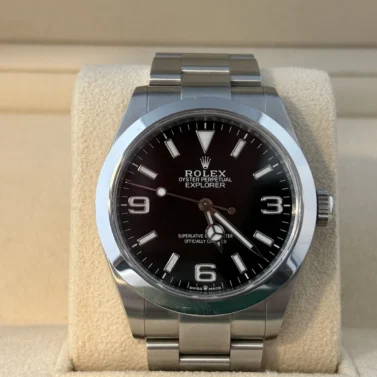 rolex explorer 40mm steel 2024