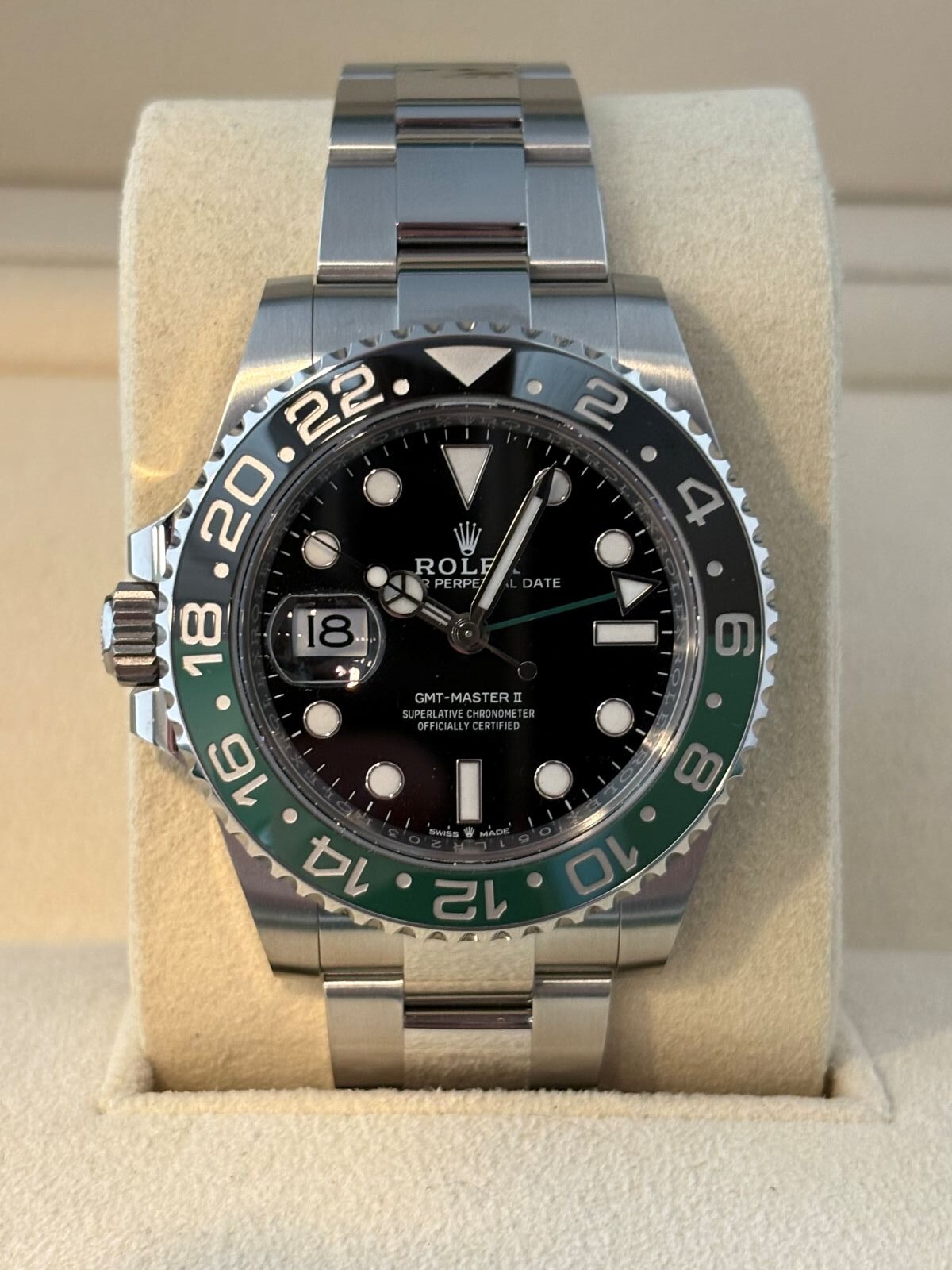 rolex gmt master ii 40mm steel 2024