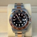 rolex gmt master ii 40mm steel and rose gold 2024