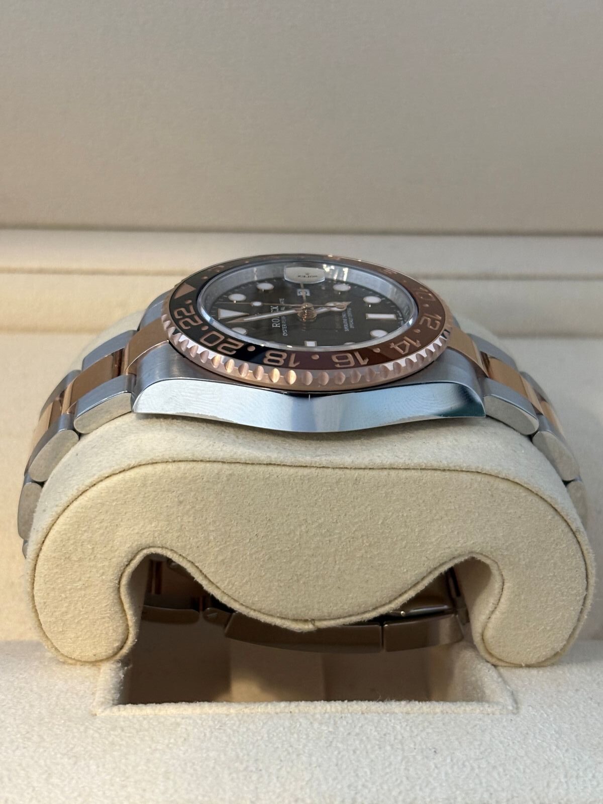 rolex gmt master ii 40mm steel and rose gold 2024 2