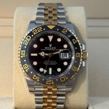 rolex gmt master ll 40mm steel and yellow gold 2025