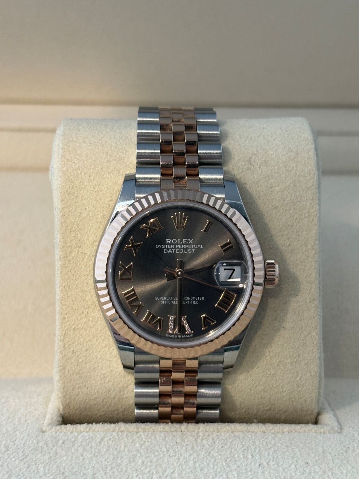 rolex lady dayejust 31mm steel and rose gold 2020