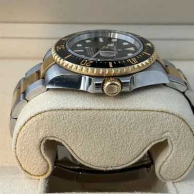 rolex sea-dweller 43mm yellow gold steel 2021 1