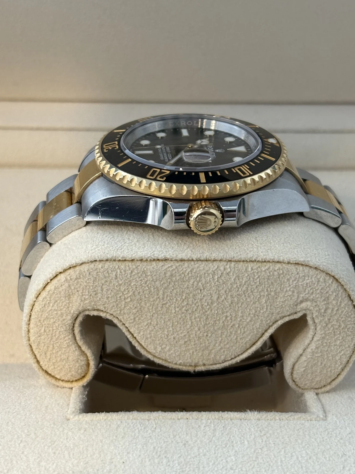 rolex sea-dweller 43mm yellow gold steel 2021 1