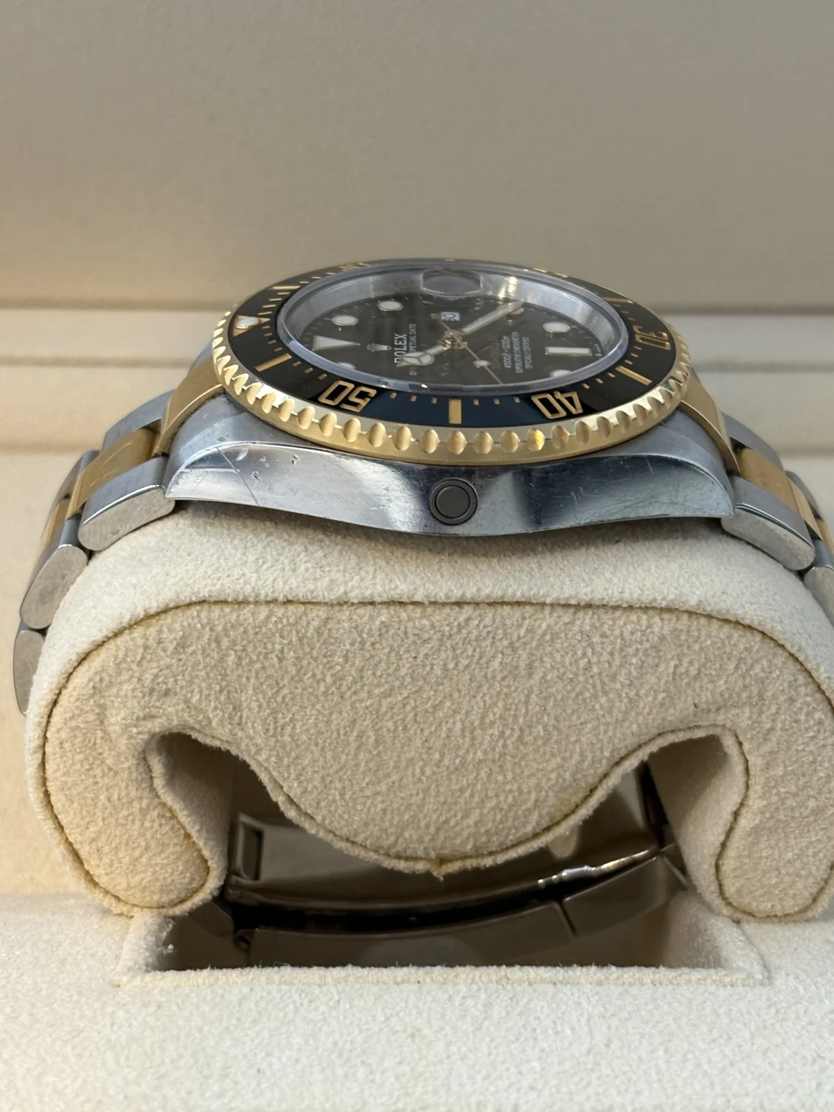 rolex sea-dweller 43mm yellow gold steel 2021 2