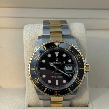 rolex sea-dweller 43mm yellow gold steel 2021