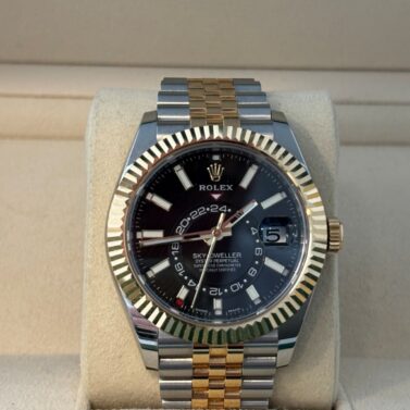 rolex sky dweller 43mm steel and yellow gold 2022