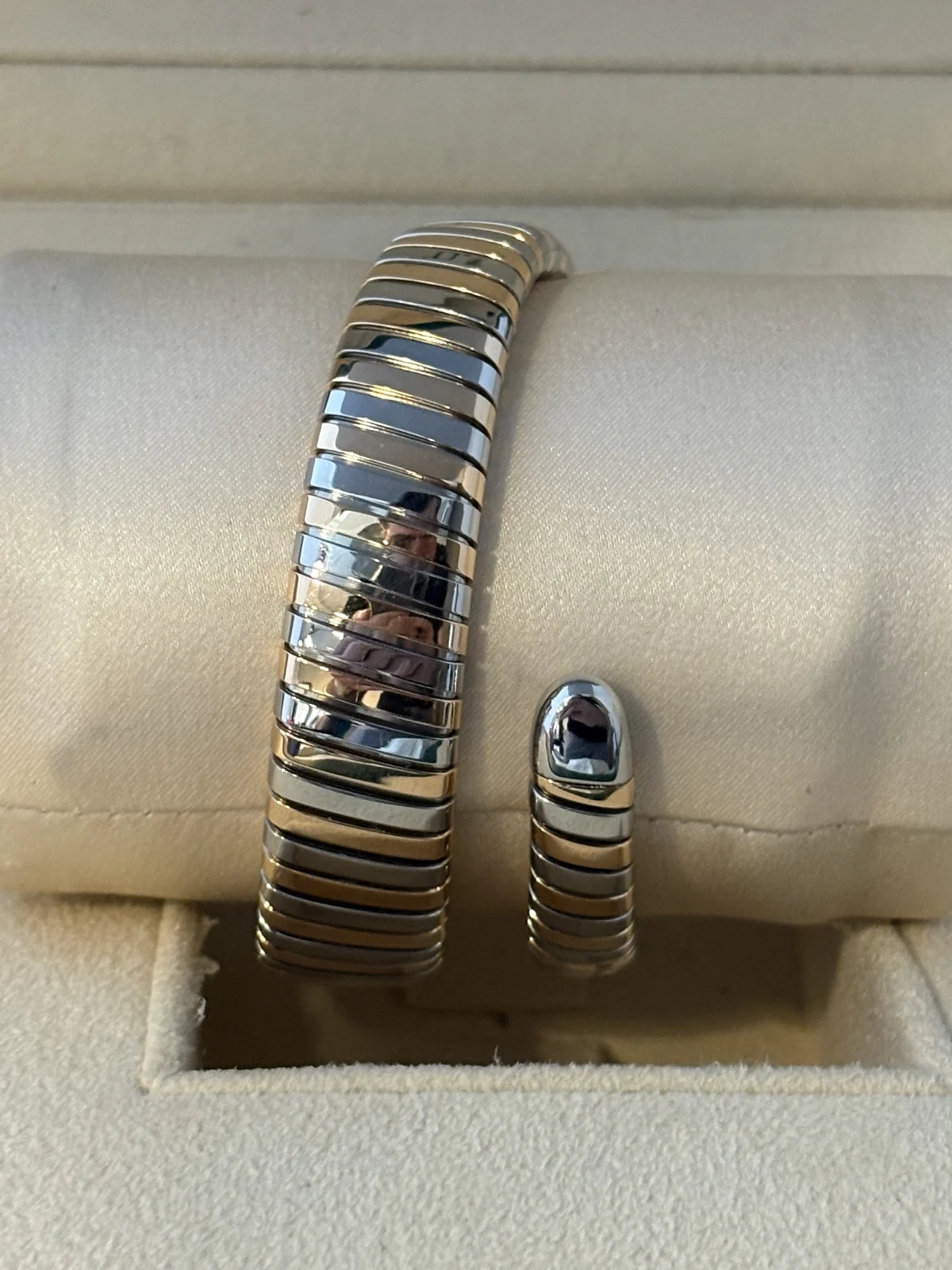 bvlgari serpenti 35mm rose gold steel 2023 1